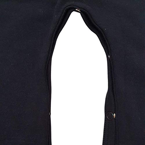 JARDINEIRA COM BOLSO CANGURU - PRETA - LINDA E CONFORTÁVEL (P)