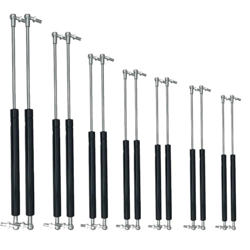 2 pezzi 800N 300/350/400/450/500/550/600mm barra duomi universale supporto molla a Gas for auto roulotte porte finestre portelli barca bus(600mm)