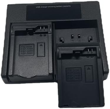 Miniatura 6 de Nuevo cargador de batería dual negro para Sony PSP 1000 2000 3000 nosotros universal PS110