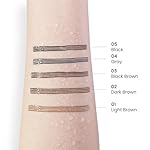 Kaely 2Pcs Eyebrow Pencils for Women, 4 Tip Magical Precise Waterproof Brow Pen, Microblading Eyebrow Contouring Pen, lapiz de cejas 3d Eye Brow Gel, 24h Smudge Proof, 01 Light Brown - Image 5