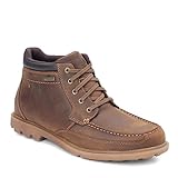 Men's Patten Waterproof Moc Boot Boston Tan Leather / 10 / W