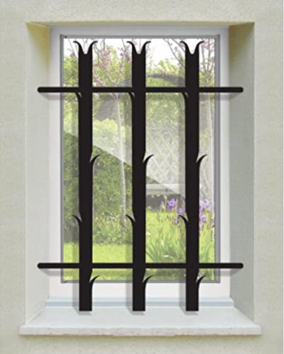 Grille de Defense Epis pour Fenetre H= 75 cm x L= 60 cm (côte tableau)