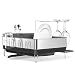 Produktbild simplehuman, Stahlrahmen Abtropfgestell, grau Edelstahl + eloxiertes Aluminium, 5 Jahre Garantie