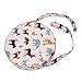 Price comparison product image Lomsarsh Kids Booster Seat for Dining Portable Thick Chair Increasing Cushion Cartoon Print Chair to Eat Increased Detachable Table and Chair Cushion