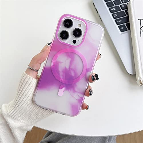 Coque de téléphone pour iPhone 12 Pro aquarelle magnétique