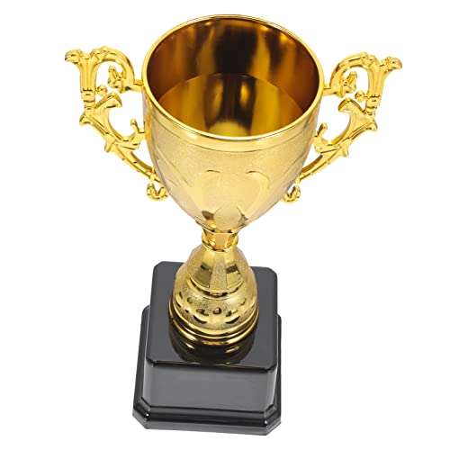 CLISPEED 3 Pecas Troféu Infantil De Plástico Copos De Troféu De Plástico Troféus De Futebol Troféu E
