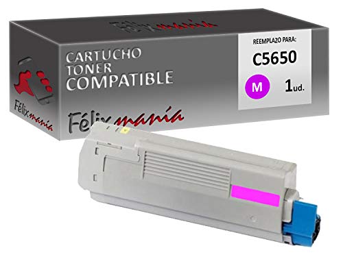 Toner Magenta Compatible para Oki C5650 M / 43865706 2000 pag TO778