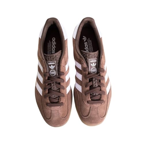 Adidas Originals Gazelle Indoor Mens Sneaker (Earth Strata White Gold Metallic, 7)4