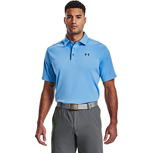 Image of Under Armour Men's Polyester Solid Tech Polo | T-Shirt | 1290140-001