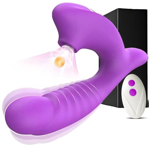 Vibromasseur Clitoridien Femme avec Succion Stimulateur Clitoris Sex toýs femme 10×10 Modes de Vibration Sex Toýs Couple Sextoy Gode vibro-masseur Sextoy Discret pour le Plaisir Féminin