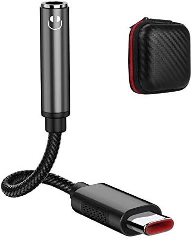 COOYA USB C to 3.5mm Audio Jack for Samsung S20 FE S21 S22 5G OnePlus 8T Headphone Adapter USB C to Aux Dongle Stereo Earphone Connector for iPad Air 4 iPad Pro Google Pixel 5 6 Galaxy Note 20 Z Flip3