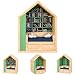 SIHPTO Stress Relief Mini Bookshelf with 300pcs Mini Books，Miniature Library Decor for Book Lovers, Stress-Relieving Gifts for Family and Friends，Suitable for Home, Office, Coffee Table Decor