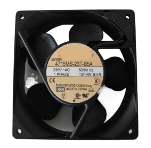 Ventilateur à flux axial 4715MS-23T-B5A 230V pour refroidissement d'armoire
