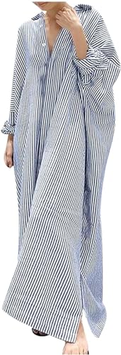 Cardigan rayé pour femme en coton décontracté idéal pour l'automne