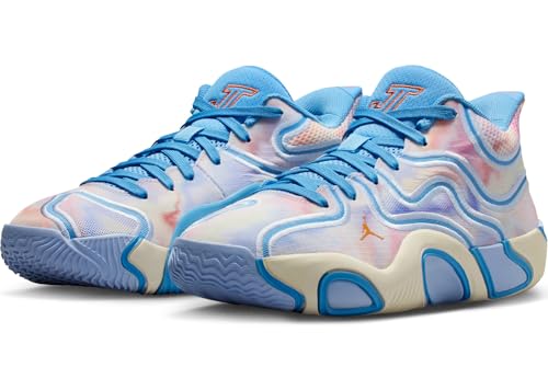 Tatum 3 Big Kids' Basketball Shoes (University Blue/Pale Ivory/Royal Tint/Camellia)2