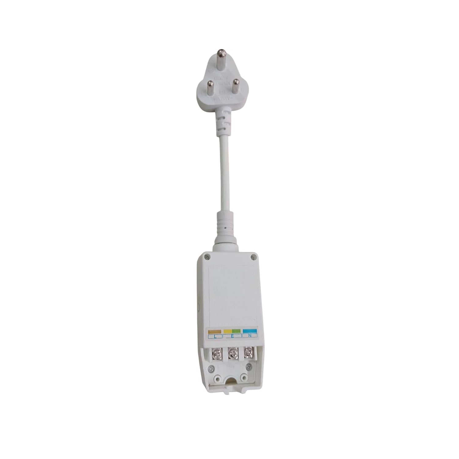Shock Proof ELCB Protector Main Cord | 3 Core Cable, 16A/230V – Safety Device for Geysers, Steam Baths, Jacuzzis & Other A...