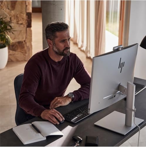 Image of 2026 HP EliteOne 870 G9 27 inch QHD Touchscreen All-in-One Desktop (Intel 20-Core i7-14700, 32GB DDR5, 1TB SSD) AIO Business Computer, Wi-Fi, BO Audio, 5MP Webcam, DisplayPort, Wolf Security, Win 11 Pro