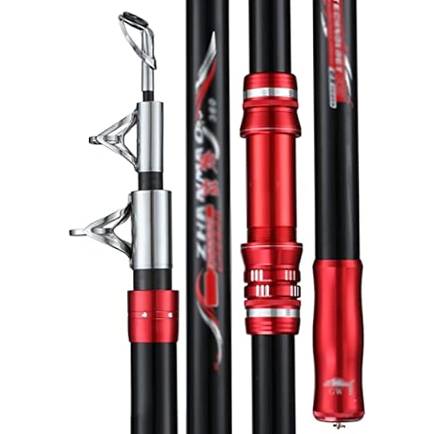 投げ竿 ロッド 釣り竿釣竿 カーボン 伸縮 超軽量 携帯型 万能竿 伸縮釣竿 炭素繊維釣竿 初心者用 伸縮式釣りの紡績棒 ベイトキャスティングロッド鋳造釣りロッド 軽量敏感なワンピースベイトキャストロッド カーボンファイバーポータブルスピニングテロスコピック釣り