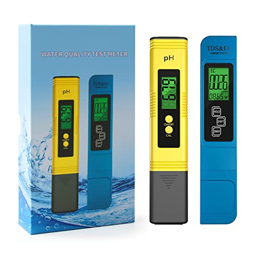 Amazon | Slyfox PH計 TDS&ECメーター 温度/PH/TDS/ECメーター