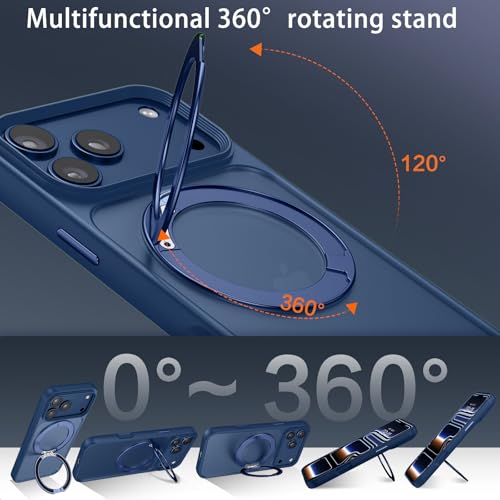 Coque iPhone 17 Pro Max MagSafe résolvant les chutes avec son anneau antichoc 360 - 2