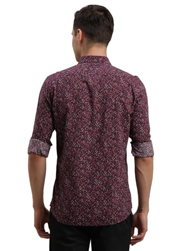 Chemise en coton modal premium marron châtaignier coupe ajustée Turtle - 2