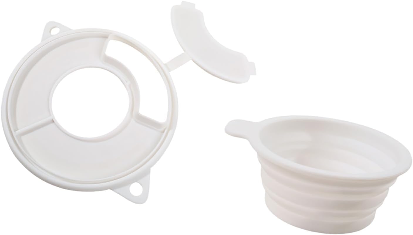 Long Lasting Splash Cover with Measurement Cup for Kitchen Mixer Accessories Baking Rudiments Set
