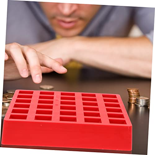 2 cajas para monedas organizadoras multi-cuadricula 2 pcs miniatura 3