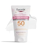 Eucerin Sun Sensitive Mineral Baby Sunscreen SPF 50, Sunscreen Lotion With Zinc Oxide Protection, 4 Fl Oz Tube