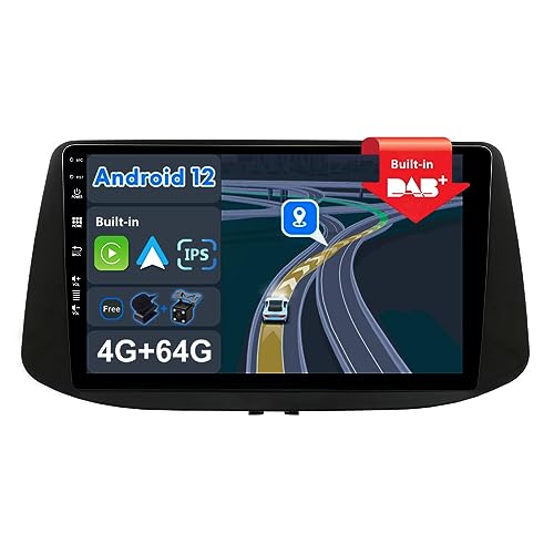 Android 14 Autoradio Für Hyundai I30 2017-2018 - 9 Zoll 2 Din Mit CarPlay & 360° Kamera