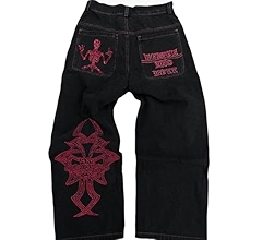 パンツ SWAGGER back embroidery denim Embroidery Denim ワイドパンツ｜KEITAMARUYAMA OFFICIAL ONLINE