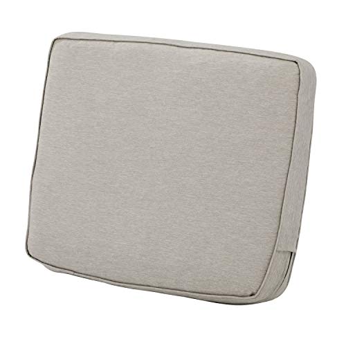 Classic Accessories Coussin Montlake mousse gris 25" x 22" x 4"