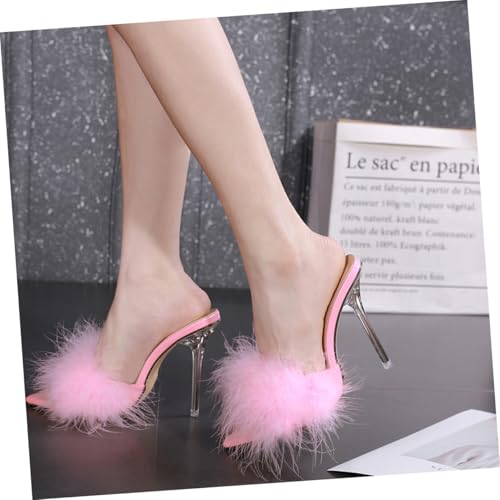 Sandales à talons hauts pointues confortables pour extérieur