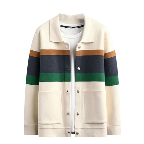 Cardigan en tricot homme style coréen idéal pour vos sorties urbaines en automne