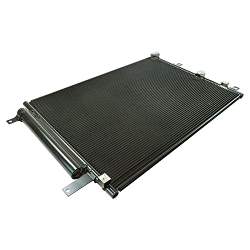 Image of TRQ A /C Condenser and Receiver Drier Assembly Compatible with 2014-2018 Jeep Cherokee