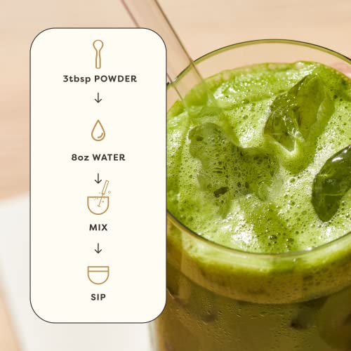 Clevr Blends Organic Matcha Green Tea Latte, Instant Ceremonial Grade Matcha, Superfood Powder Blend with Oat Milk, Lions Mane, Reishi Mushroom, Coconut Cream, Ashwagandha, Serve Hot or Iced, 12 oz - Image 6