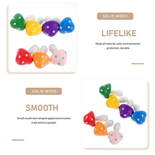 cabilock 30 pcs Simulação Cogumelos Decorações Bonsai Decorações Simulação Cogumelos Adereços
