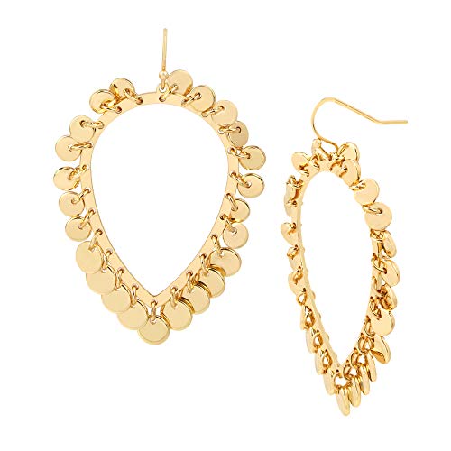 Jessica Simpson Shaky Disc Teardrop Earrings #TOP18