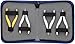 Produktbild Lindstrom 4 pc Set 7490, 7590, 7893 and 8141 - 7000 by Lindstrom