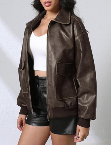 Nitzana Distressed Vintage Faux Leather