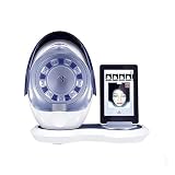 Skin Analyzer 3D Artificial Intelligence 12 Million Dual Cameras Skin Analyzer Skin Moisture Tester Facial Analysis,Professional Skin Mini Camera Skin Sensor Scanner Machine for Skin Problems