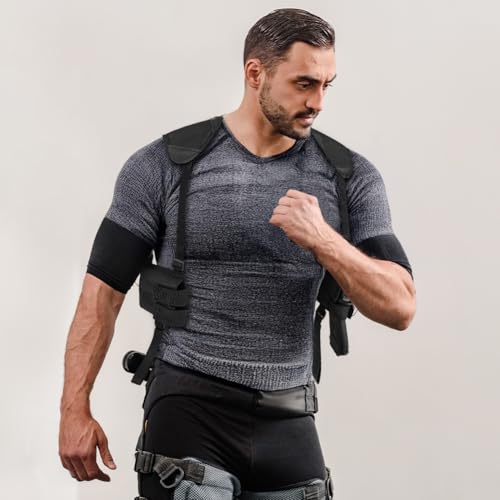 flintronic Schulterholster Holster, Verdeckte Waffenholster, Einstellbare Tactical Holster für Jagd, Militärspiele, Paintball, Training oder Cosplay