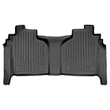 MAXLINER Floor Mats 2nd Row Liner for 2019-2025 Chevrolet Silverado 1500