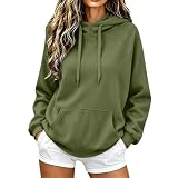 Womens Oversized Hoodie Fleece Hooded Sweatshirts Long Sleeve Pullover
