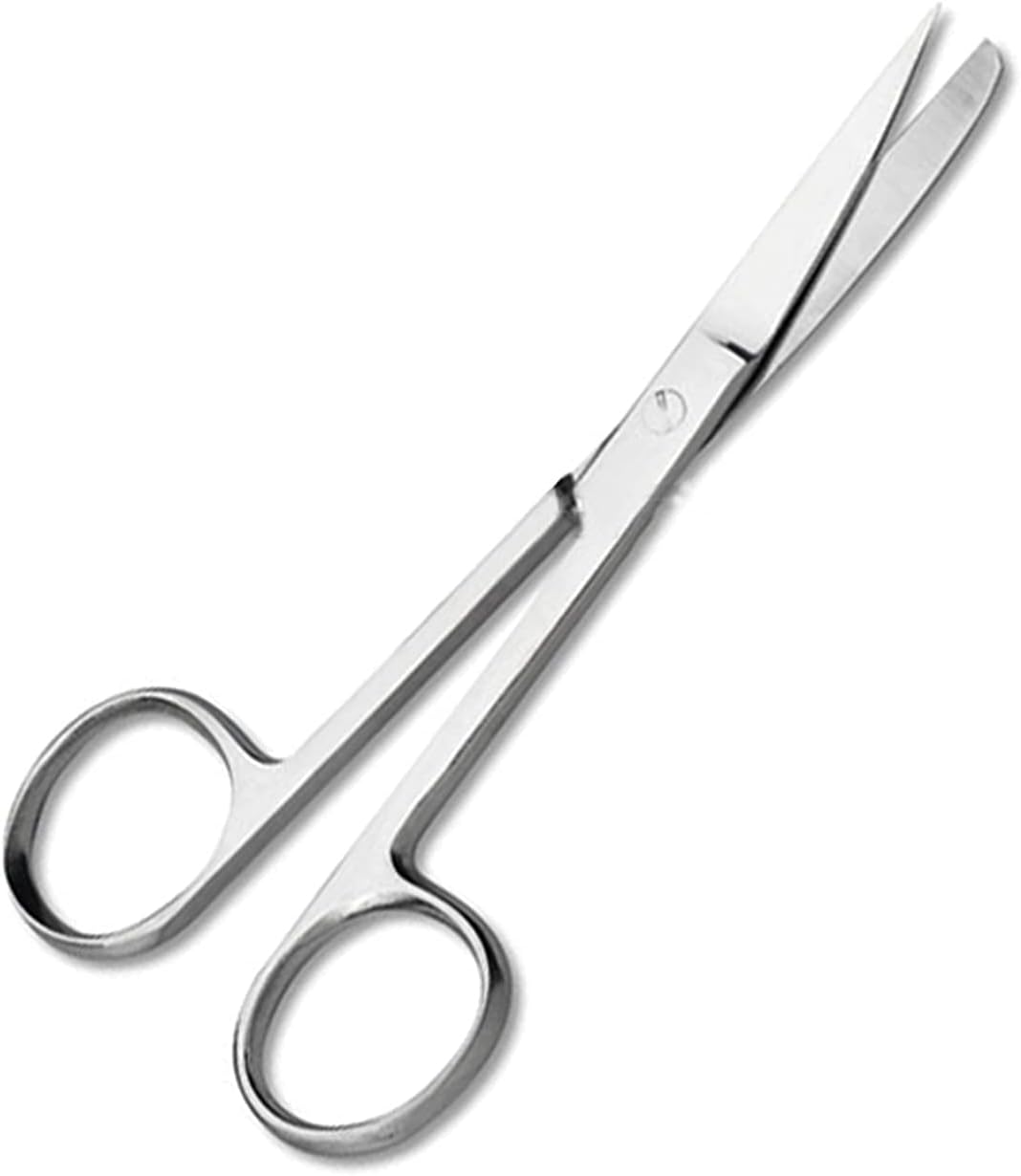 Operating Scissors 6.5" Sharp/blunt Straight Economy Grade Stainless Steel