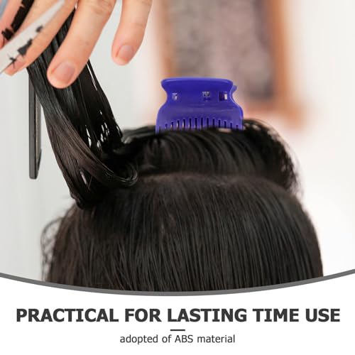 minkissy 8 Pçs Clipes De Rolo Quente Plástico Modelador De Cabelo Garra Clipes Quente Modelador Garr