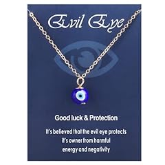 p:evil eye necklace gold