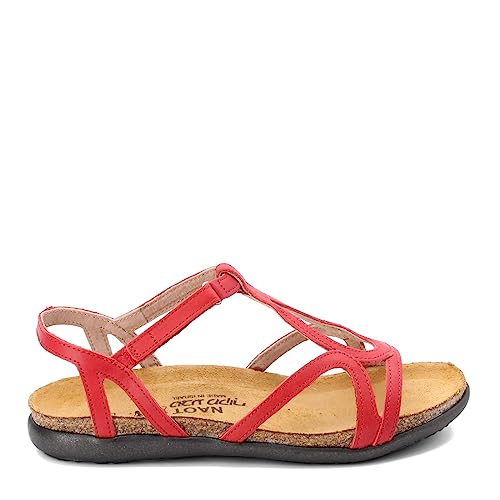 Image of NAOT Footwear Women's Dorith Sandal with Cork Footbed and Arch Support Footbed - Adjustable Sandal With Backstrap - Comfort and Support - Lightweight and Perfect for Travel - Narrow to Medium Fit