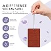 Felt Texture Terracotta Red Car Air Fresheners 4 Pcs Hanging Scented Cards Fragrance Scented Cards For Car Aromatherapy Tablets #4