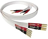 nordost lautsprecherkabel gebraucht  Nordost 4 Lautsprecherkabel (flach, Bi-Wire, 3 m) 1 Paar