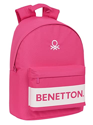 Mochila Para Portatil 14,1&Quot; Benetton &Quot;Raspberry&Quot;